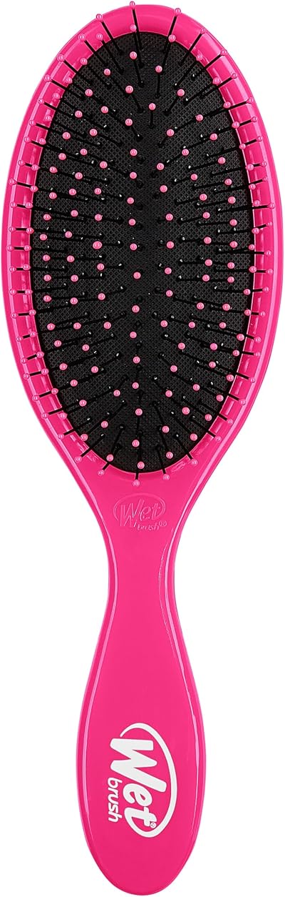 Wet Brush Detangling Hair Brush - Punchy Pink - IntelliFlex Bristles
