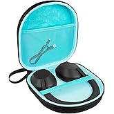 LVKAYCE Headphone Headset Case Compatible with JBL Tune 510BT/520BT/670NC Live 460NC, with Sony WH-CH520/510 Portable Travel Carrying Wireless Headphone Case for On Ear Headphones (Blue)