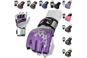 MMA Gloves, UFC Kickboxing Gloves, MMA Sparring Gloves, MMA Training Equipment, Fighting Gloves for Mixed Martial-Arts, MMA Training Gloves Adults Men & Women by BeSmart