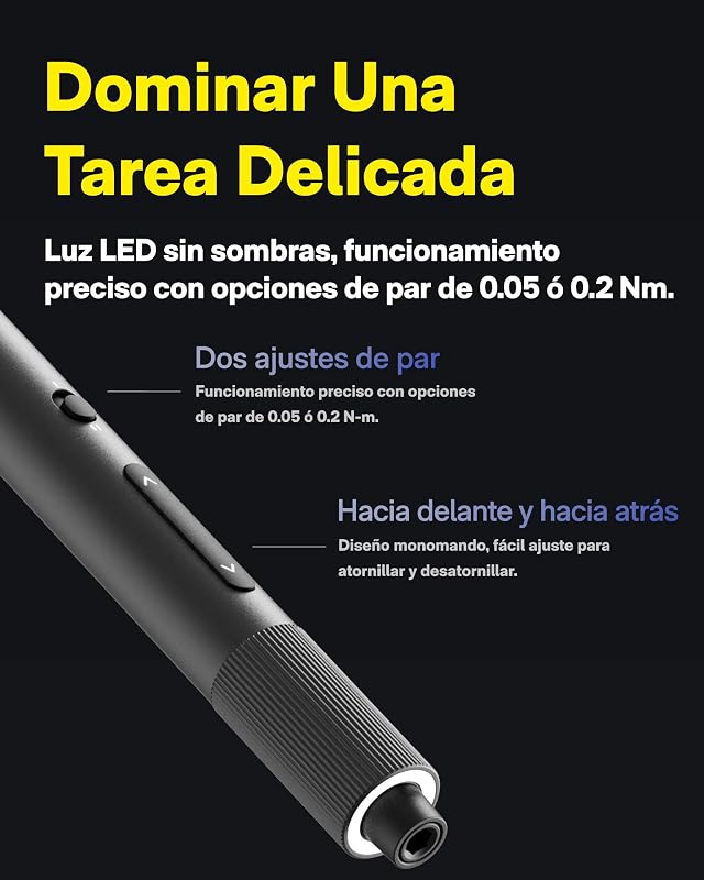 Chave de fendas elétrica Precision 25 em 1, pontas magnéticas S2