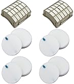 2-Pack HQRP Schiuma & Feltro Filtro Per Shark Navigatore NV36 46
