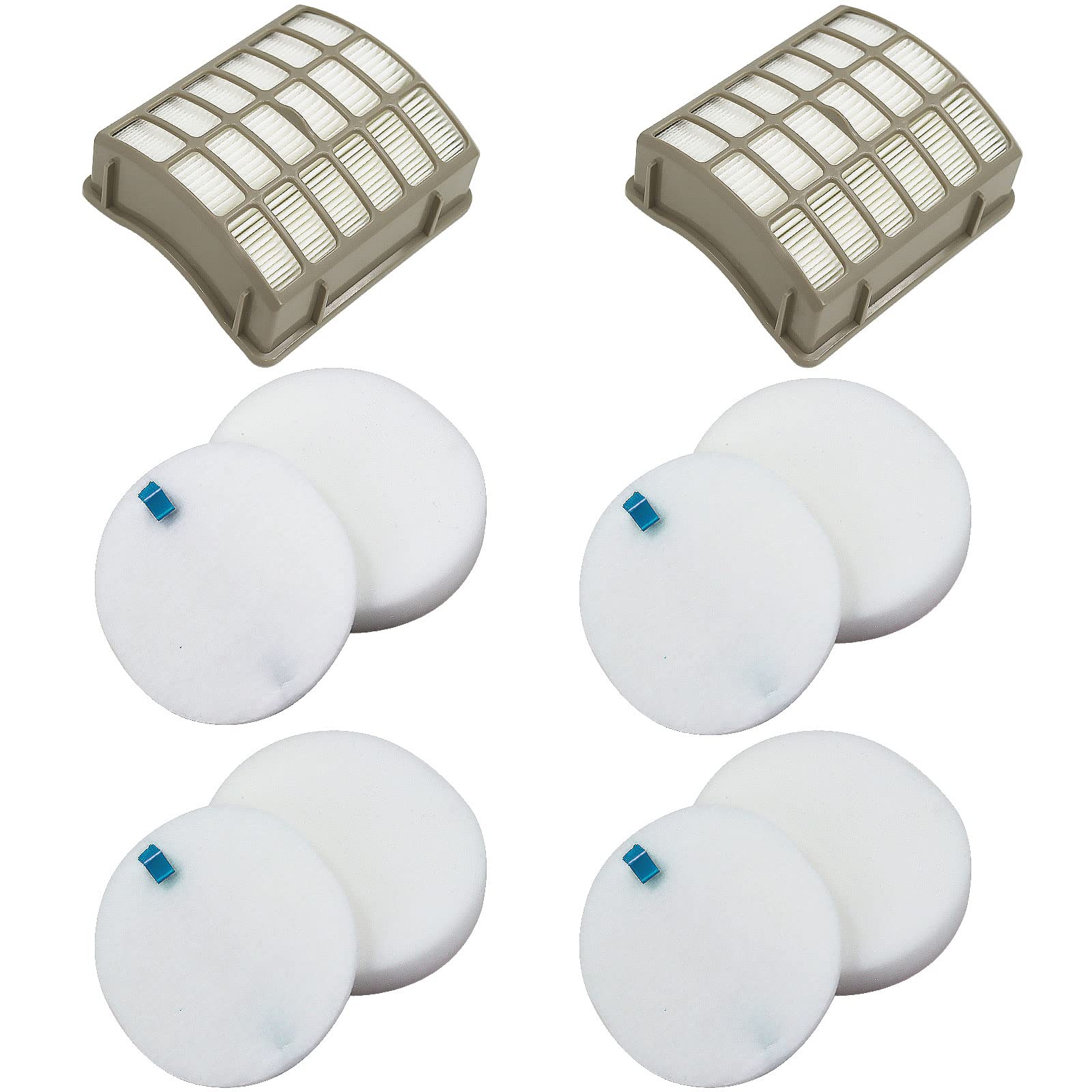 Photo 1 of Laukowind For Shark Navigator dlx Filter NV60 NV70 NV80 Replacement Filters,NV70 26,NV71,NV90,UV420 NV90 26 NV95 NV80 and NVC80C.4+4 Foam Filters + 2 Filters