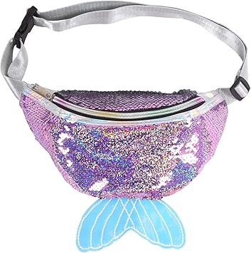 mermaid sequin fanny pack