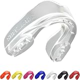 SAFEJAWZ Slim Fit Mouth Guard Adult 12+ Clear with Case