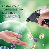 Vwoqiy 2 Pcs 500ml Empty Spray Bottles Adjustable Nozzle Refillable Green Brown view 5