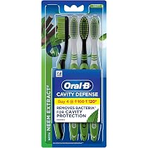 Amazon.com : Oral-B 1.2.3 Soft Toothbrush with Neem Extract ...