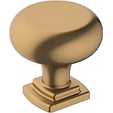Amerock | Cabinet Knob | Champagne Bronze | 1-1/4 inch (32 mm) Diameter | Surpass | 1 Pack | Drawer Knob | Cabinet Hardware