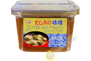 Hanamaruki Dashi Type Dashi IRI Miso Paste, 1 Tub, 500 Gram