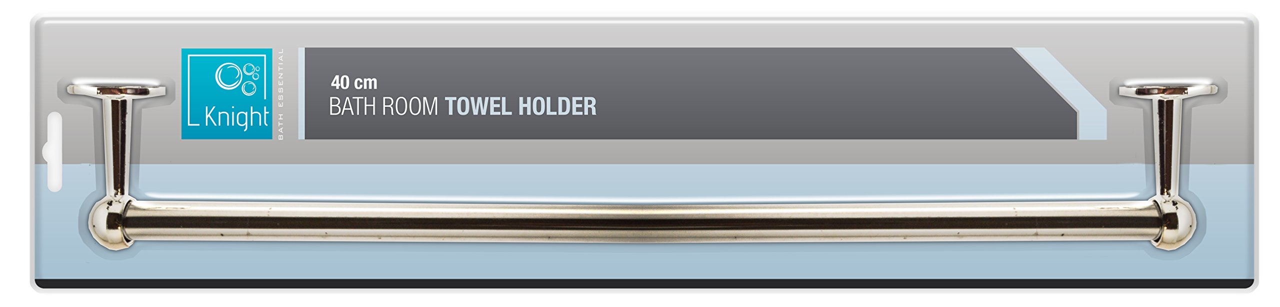 40cm Wall Mounted Bathroom Towel Rail Bar