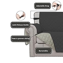 Easy-Going Reversible Chair Cover Washable Sofa