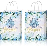 WFKLDF 20 Pcs Prince Party Favors Bags - Prince Baby Shower Decorations