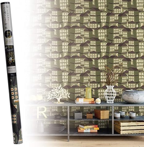 Amazon 菊池襖紙工場 はがせる壁紙 街の明かり 90cm 2 5m シール おしゃれ シンプル 日本製 優しい手触り のリ付き はがし剤不要 おしゃれ テレワーク 在宅勤務 店舗改装 テレビ会議 Jk 9054 Diy 工具 ガーデン