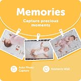 Cubo Ai Sleep Safety Bundle HD Night Vision Monitor Sleep Sensor Pad 1080p view 6