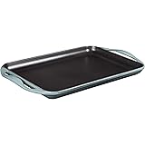 Le Creuset Enameled Cast Iron Rectangular Skinny Griddle, 13" x 8.5", Ocean