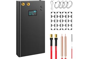 DJYIYEW Spot Welde, Portable Battery Spot Welder Kit, 11000mA-h 80 adjustable power levels Mini Spot Welding Machine with LCD Color Screen