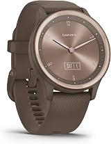 Garmin vivomove Sport Hybrid 40mm Smartwatch Cocoa view 7