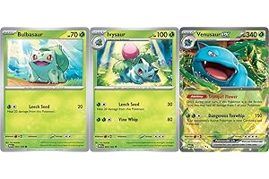 POKÉMON Venusaur ex 003/165 - Pokemon 151 - Double Rare - Evolution 3 Card Set - Charmander Charmeleon