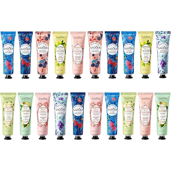 AZEN 30 Sets Handcreme & Lippenbalsam – Mit Organzabeuteln Und Dankeskarten, Für Hochzeitsgäste Oder Kollegen