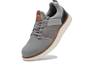 CLOAKA Men's Shoes Steel Toe Shoes for Men Mesh Slip On Work Casual Safety Walking Puncture Proof Sneakers