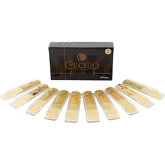 EASTROCK Saxophone Reeds 2.0/2.5/3.0 For Alto Saxophone