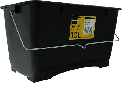 CORAL 15 Litre Plastic Paint Scuttle with Metal Handle for Paints and Paste