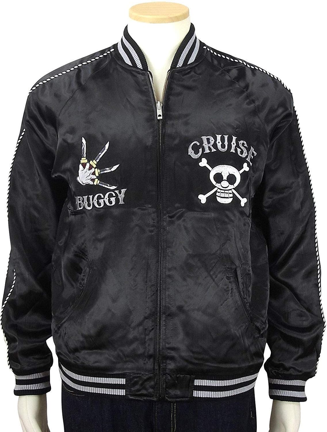 Amazon One Piece バギー海賊団 海賊旗 スカジャン Opsj 004 コート ジャケット 通販