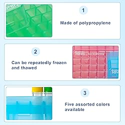 CryoKing 2in 81 Well PP Cryogenic Boxes, Microtube