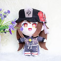 Genshin Impact Plush Toys, 9" Anime Hutao Stuffed