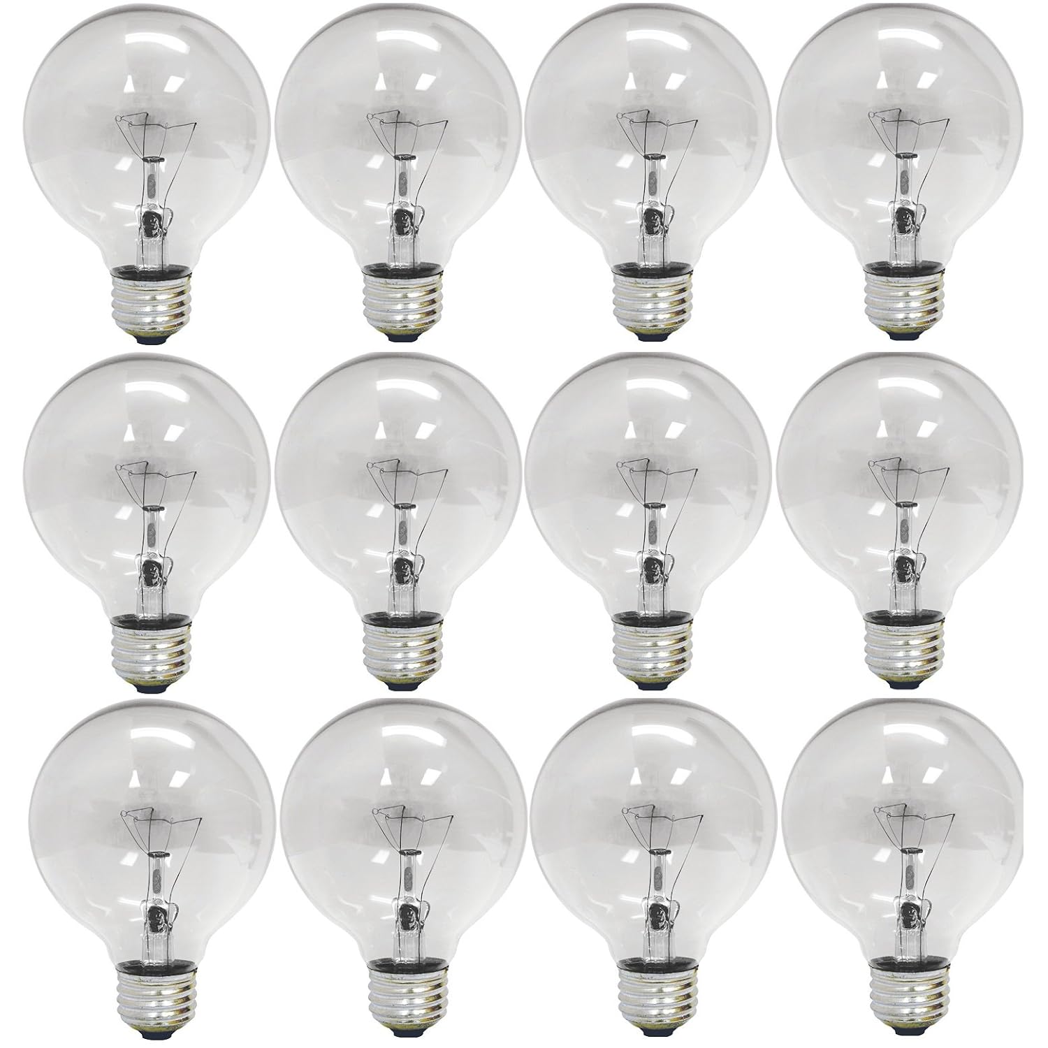 Best Ge Crystal Clear 25 Watt G25