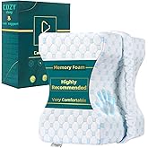 Ecosafeter Ergonomic Knee Pillow Premium Memory Foam Leg Pillow for Sleeping on Side-Hip Support and Alignment-Relieve Lower Leg,Knee Pain,Hip Pain,Sciatica and Pregnancy Discomfort