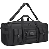 BISKLNDN 135L 37" Extra Large Duffle Bag for Men, Heavy Duty Sports Gym Equipment Travel Duffle Bag