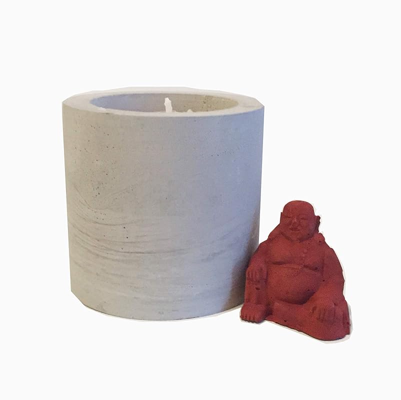 Amazon.com: Concrete Candle in Cylinder Vessel: Handmade