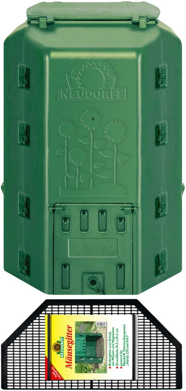 Neudorff 775 Thermokomposter DuoTherm 530 Liter mit Mäusegitter