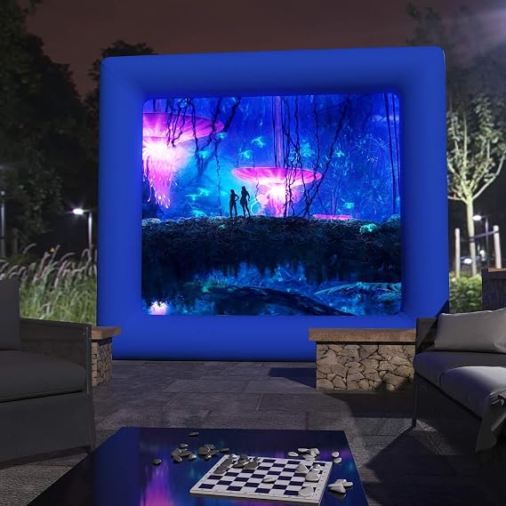 Inflatable Movie Screen Outdoor Projector Screen Portable