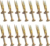 DDHOMIN 45 Sets Drywall Plasterboard Wall Anchors Plugs Screws Carbon Steel Zinc view 3