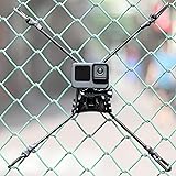 GEPULY Upgraded GoPro Fence Mount Hook Chain Link