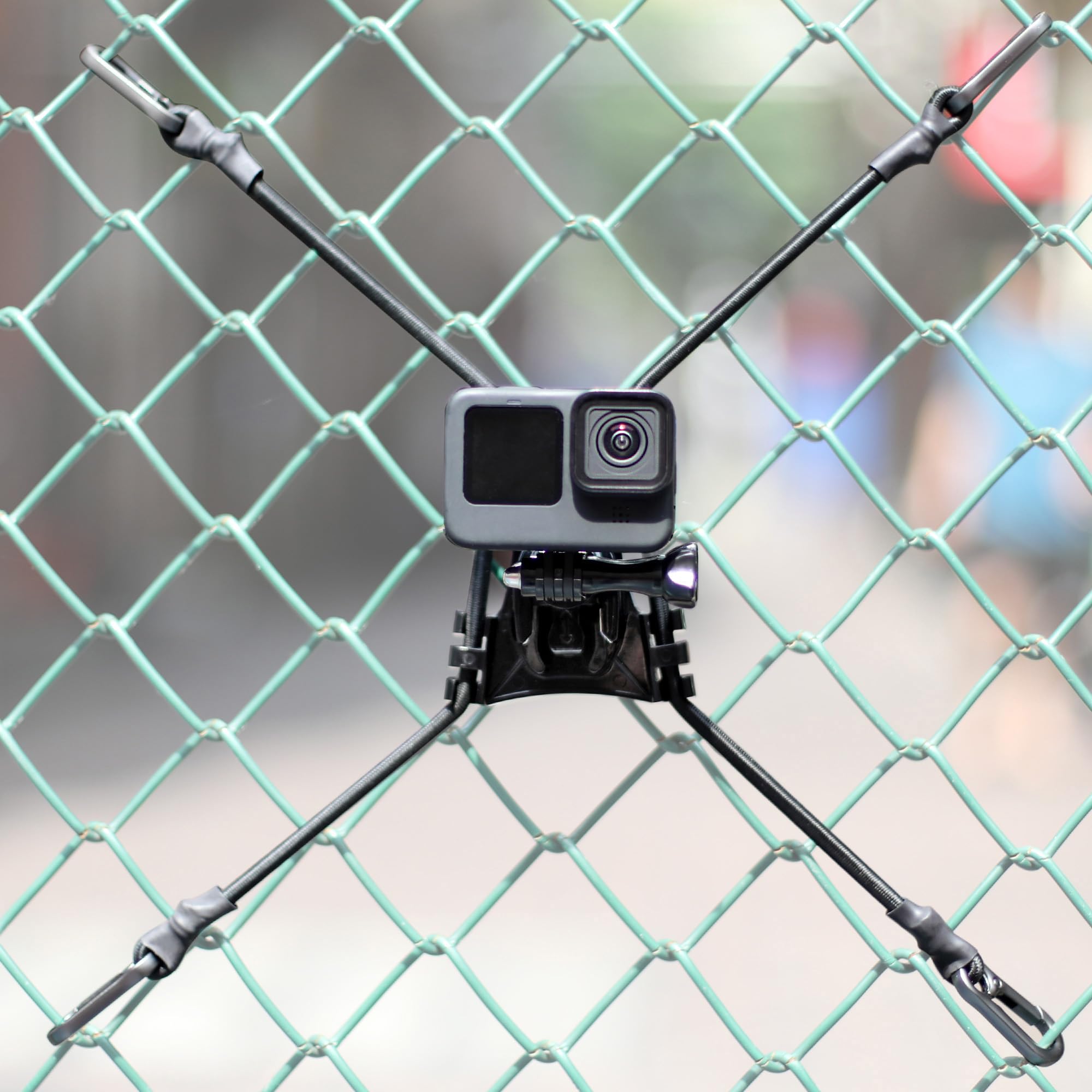 Photo 1 of GEPULY Upgraded GoPro Fence Mount Hook Chain Link for Hero 13 12 11 10 9 8 7 6 5 4 3 Mevo Start Insta360 AKASO Action Digital Cameras/Smartphones-Backstop for Recording Baseball Softball Tennis Games