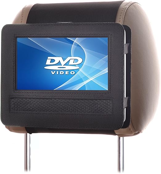 TFY MountDVD7 Car Headrest Mount for Swivel and Flip Style 7Inch