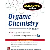 Schaum's Outline of Organic Chemistry: 1,806 Solved Problems + 24 Videos (Schaum's Outlines)