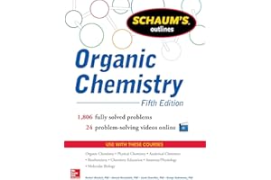 Schaum's Outline of Organic Chemistry: 1,806 Solved Problems + 24 Videos