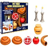 Rite Lite My First Rosh Hashanah Food Gift Set Jewish New Year Gifts Shana Tova Party Favors Fun &amp; Educational Holiday Judaica Hostess Gift Ideal for Play, Learning, &amp; Celebrating Jewish Traditions