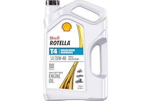 Shell Rotella T4 Triple Protection 15W-40 Diesel Engine Oil, 1 Gallon