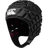 Canterbury Unisex Raze Rugby Headguard | Scrum Cap, Full Coverage | Soft-Edged Chin Strap | Designed Holes Aid Ventilation | Foam Padding Headguard, Blue, XXS