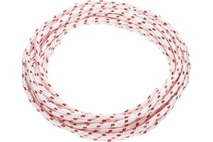 MECCANIXITY Recoil Starter Rope Pull Cord, 6mm Dia 10m 33ft Polyester Pull Cord String for Lawn Mower Chainsaw Generator Trim