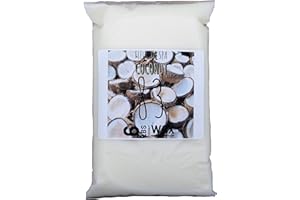 FLEUR DE SPA True Coconut Premium All-Natural Coconut Wax Blend for Luxurious DIY Candle Making - Made in The USA (1 Pound bar)