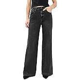 Pistola Women's Jadyn Low Slung Palazzo Jeans