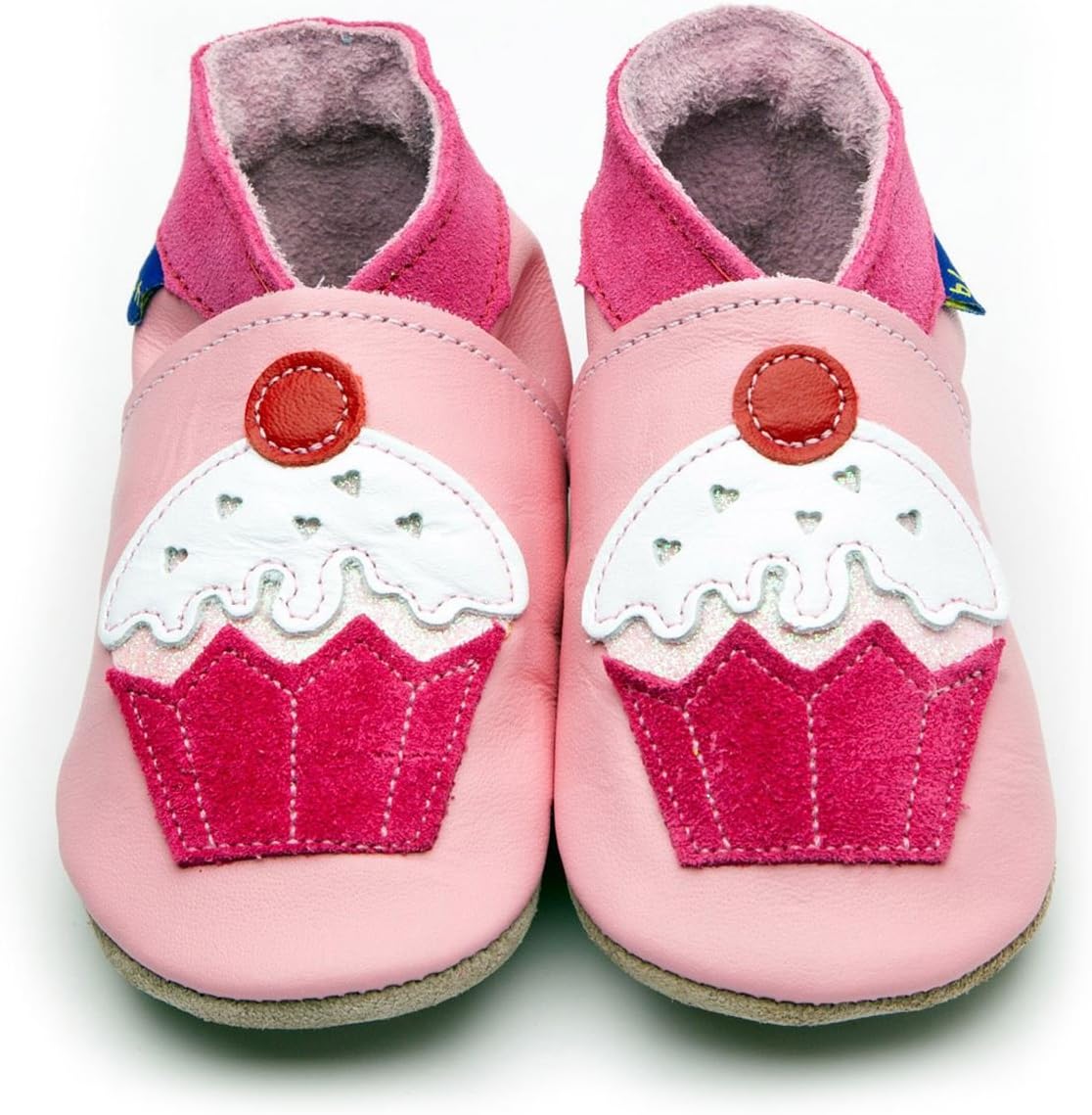 Inch Blue Baby Shoes Little Cupcake Baby Pink/Shocking Pink, 0-6 months