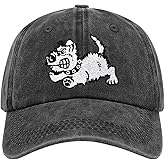Embroidered Funny Dog Hat for Men Women Adjustable Vintage Cat Baseball Cap Gifts for Pet Lover