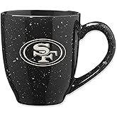 Rico Industries NFL Football 16 oz Team Color Laser Engraved Speckled Ceramic Coffee Mug