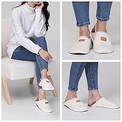 ANLUKE Slipper for Women Men Slipper Socks Fuzzy